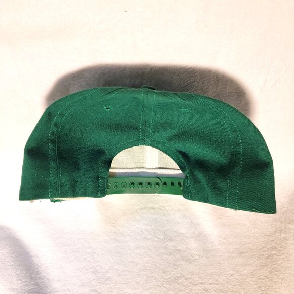 New John Deere Ball Cap Green w/ solid back Snap Adjustment - Picture 2 of 2